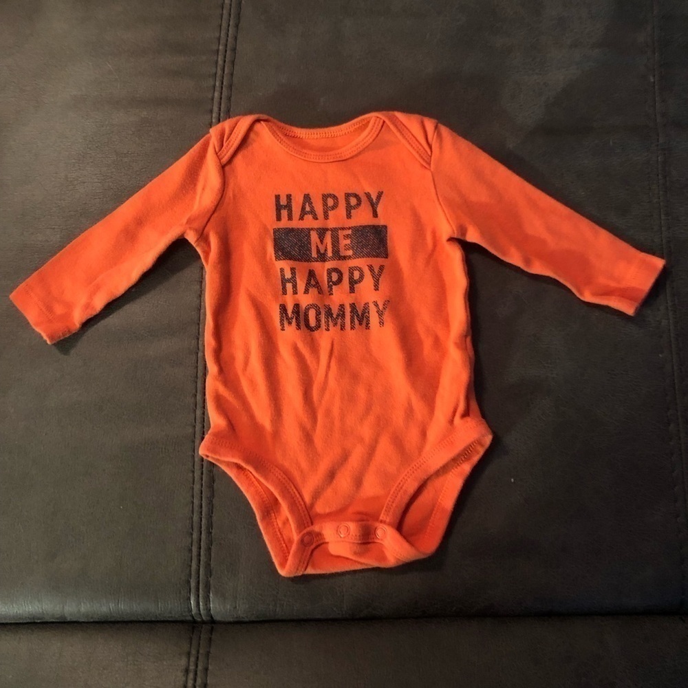 Carters Long Sleeve Onesie